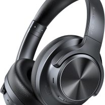 Noise Cancelling Headphones: Wireless Over Ear Bluetooth Headphones with 130H Playtime - Hi-Res Sound Custom EQ via App Deep Bass Comfort Fit Ear Cups for Travel Home Office